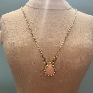 Kate Spade Princess Cut Gem Necklace